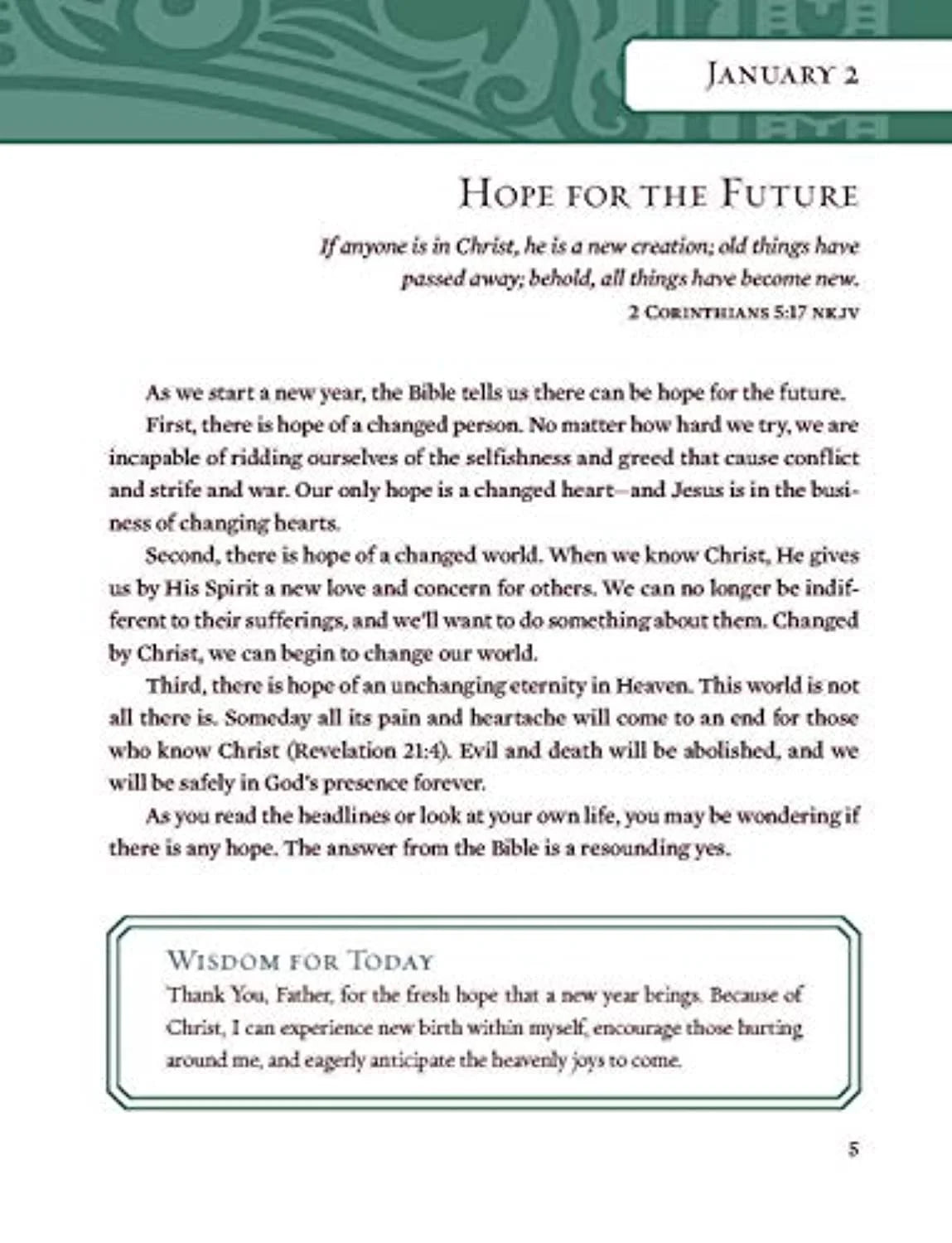 : Wisdom for Each Day [Large Print] (Large Type / Large Print Edition) (Hardcover)