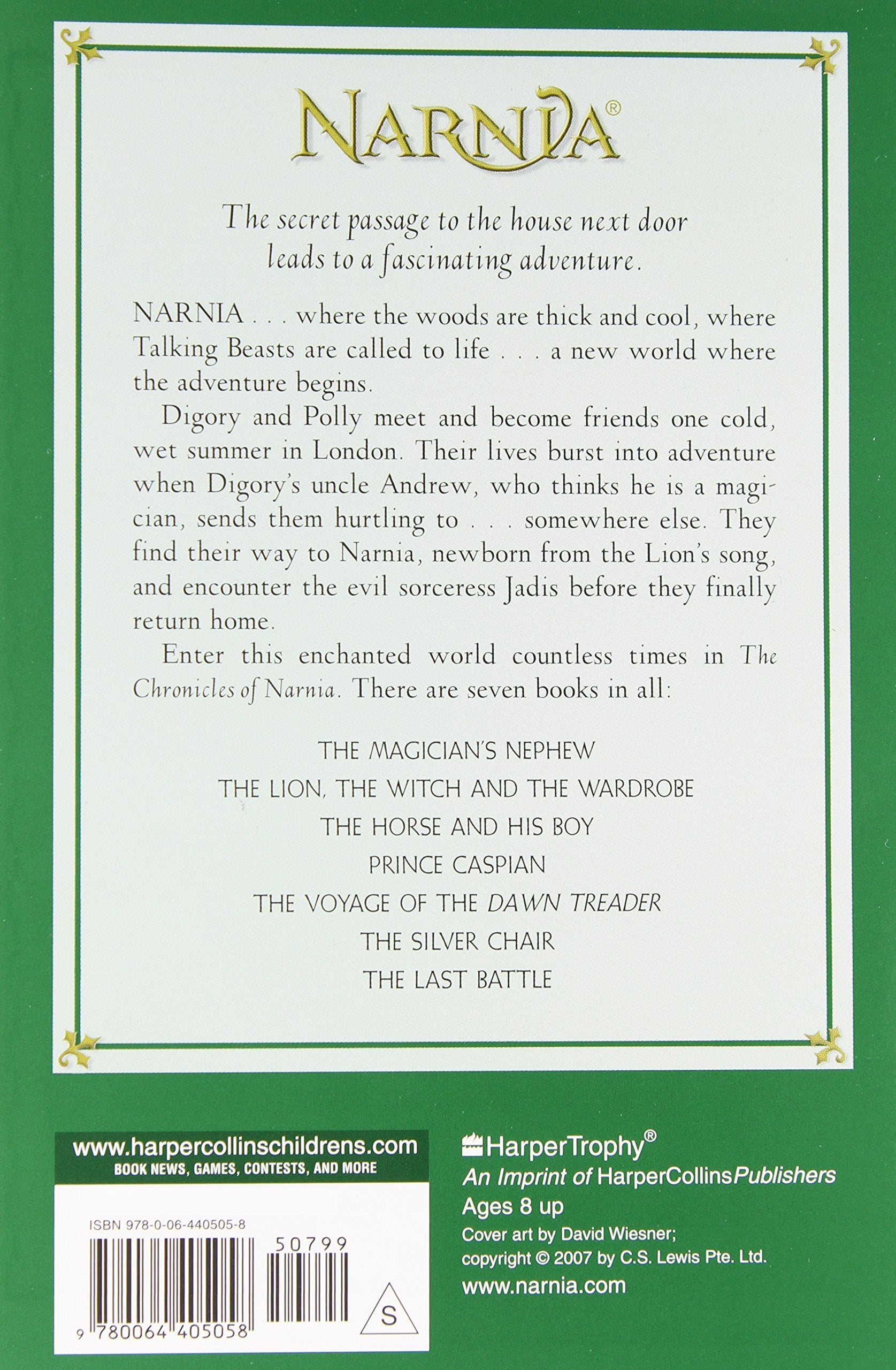 : the Chronicles of Narnia Paperback 7-Book Box Set: 7 Books in 1 Box Set (Paperback)